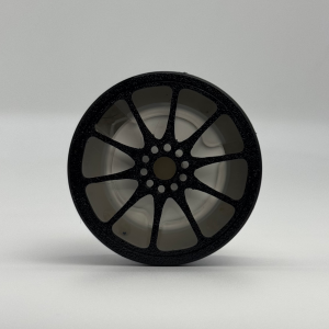 Front view of the black CE28 mag rim style Eikosha Air Spencer Holder