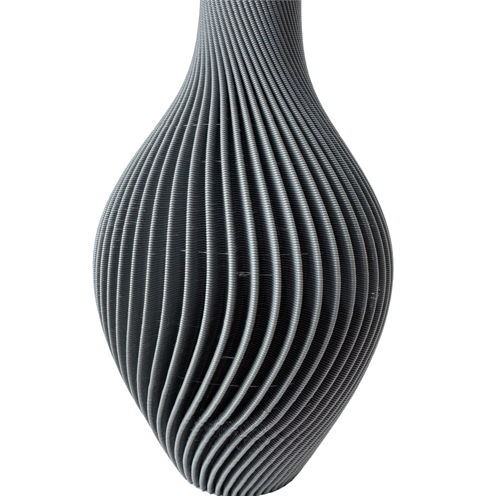 The Sonora Vase | Modern 3D Printed Vase with Ripple Texture - Image 2