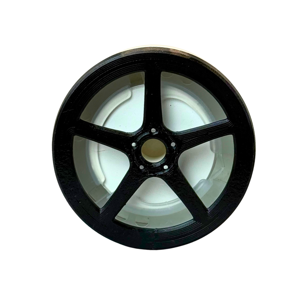 BUCCO Advan GT Air Spencer Replacement Cap installed on car A/C vent