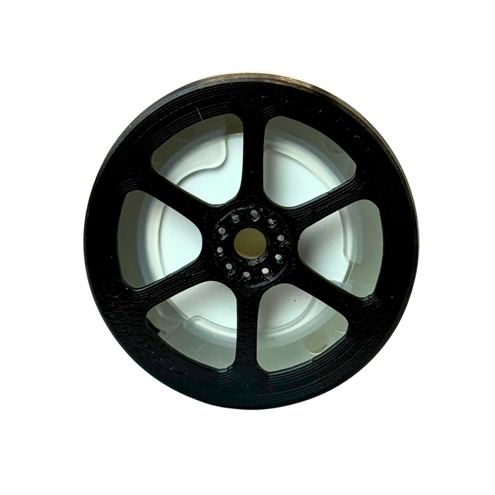 BUCCO Rays Gram Lights 57DR Air Spencer Replacement Cap attached to car vent