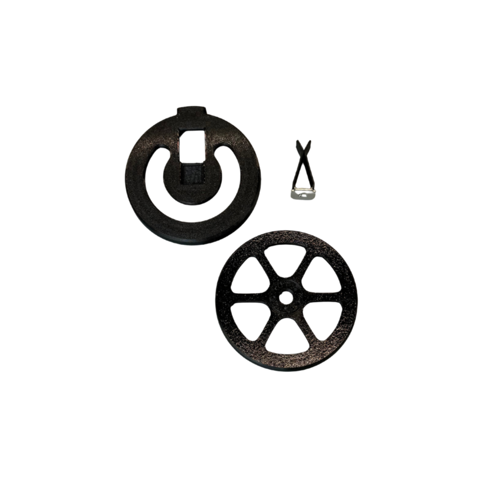 BUCCO RAYS GRAM LIGHTS 57DR Air Spencer Replacement Cap and Clip Set | Premium 3D Printed JDM Car - Image 2