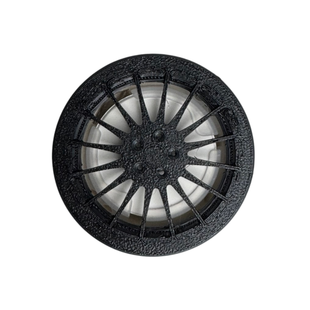 BUCCO OZ Superturismo Air Spencer Cap featuring a 3D-printed, multi-spoke rally wheel design